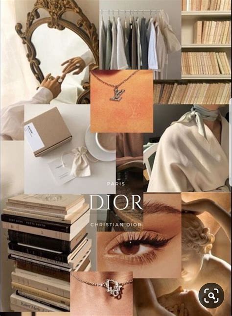 beige dior aesthetic